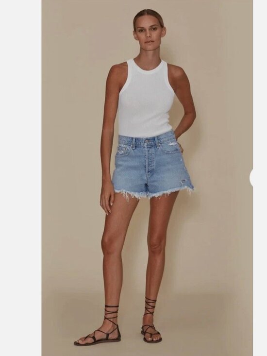Le Jean Pants - Le Jean By Charlie Gay Adele Shorts Size 28